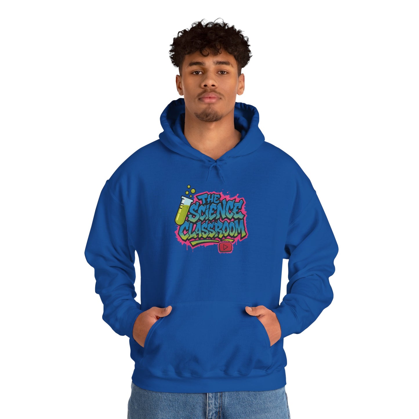 graffiti Science Classroom Hoodie