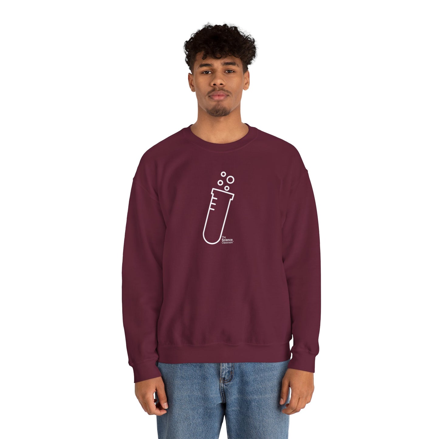 Outline Logo Crewneck | The Science Classroom