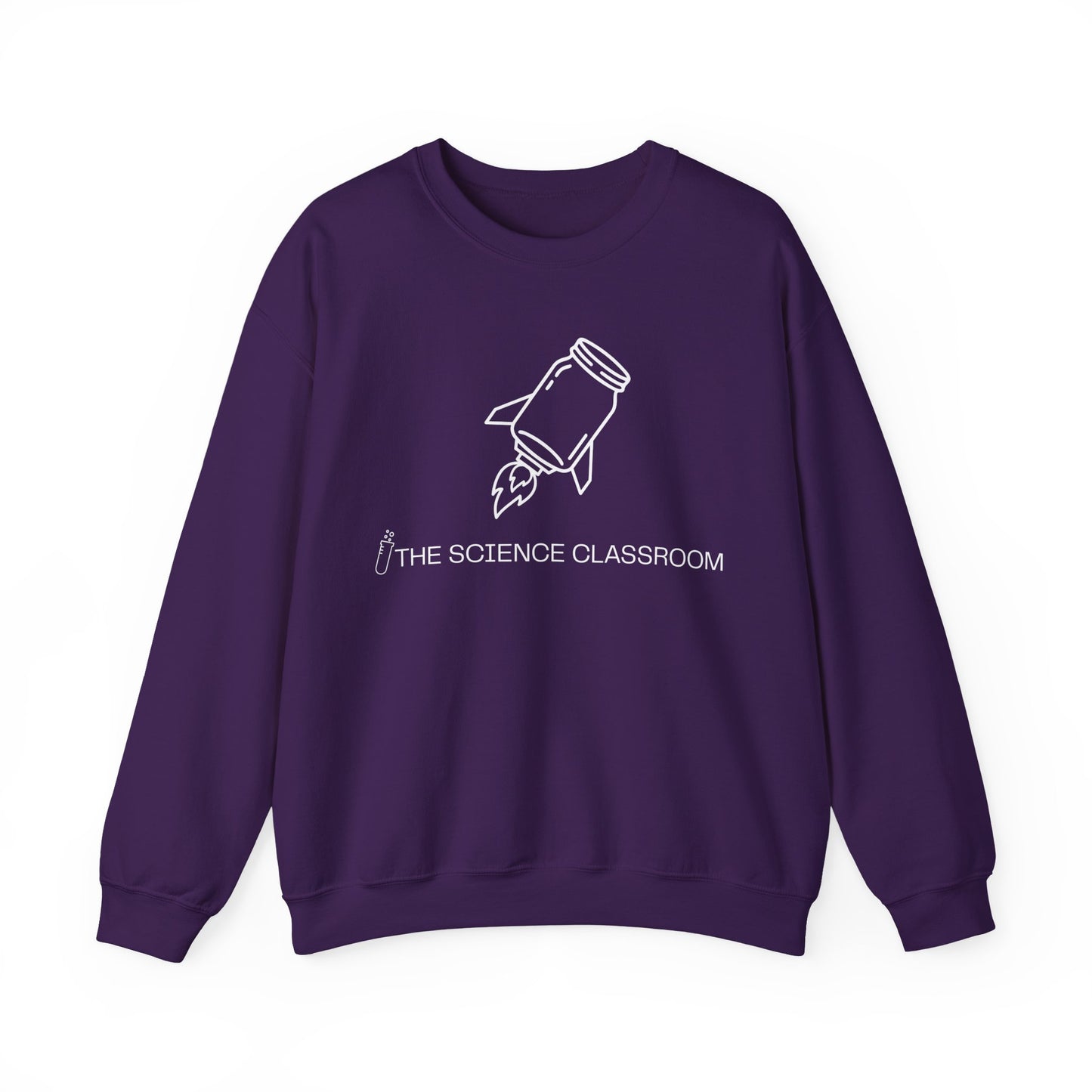 Mason Jar Rocket Crewneck – The Science Classroom