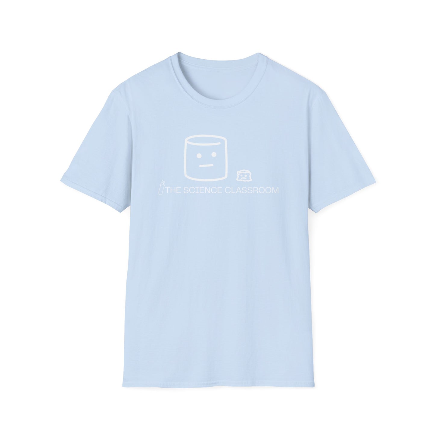 Marshmallow vs Space T-shirt