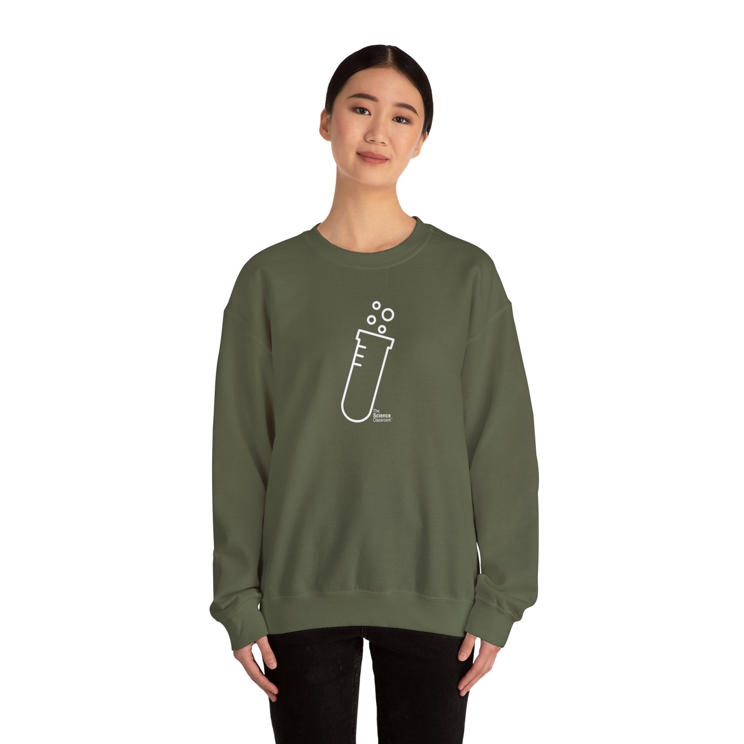 Outline Logo Crewneck | The Science Classroom