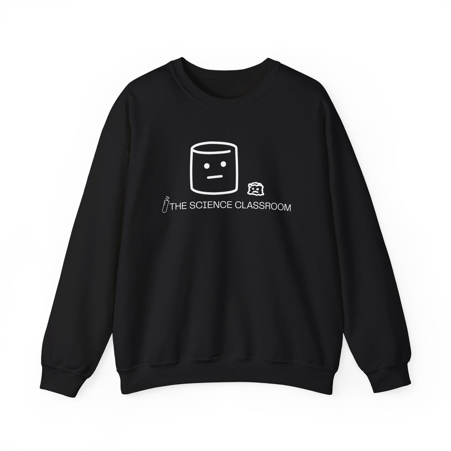 Marshmallow vs Space – Minimalist Science Crewneck