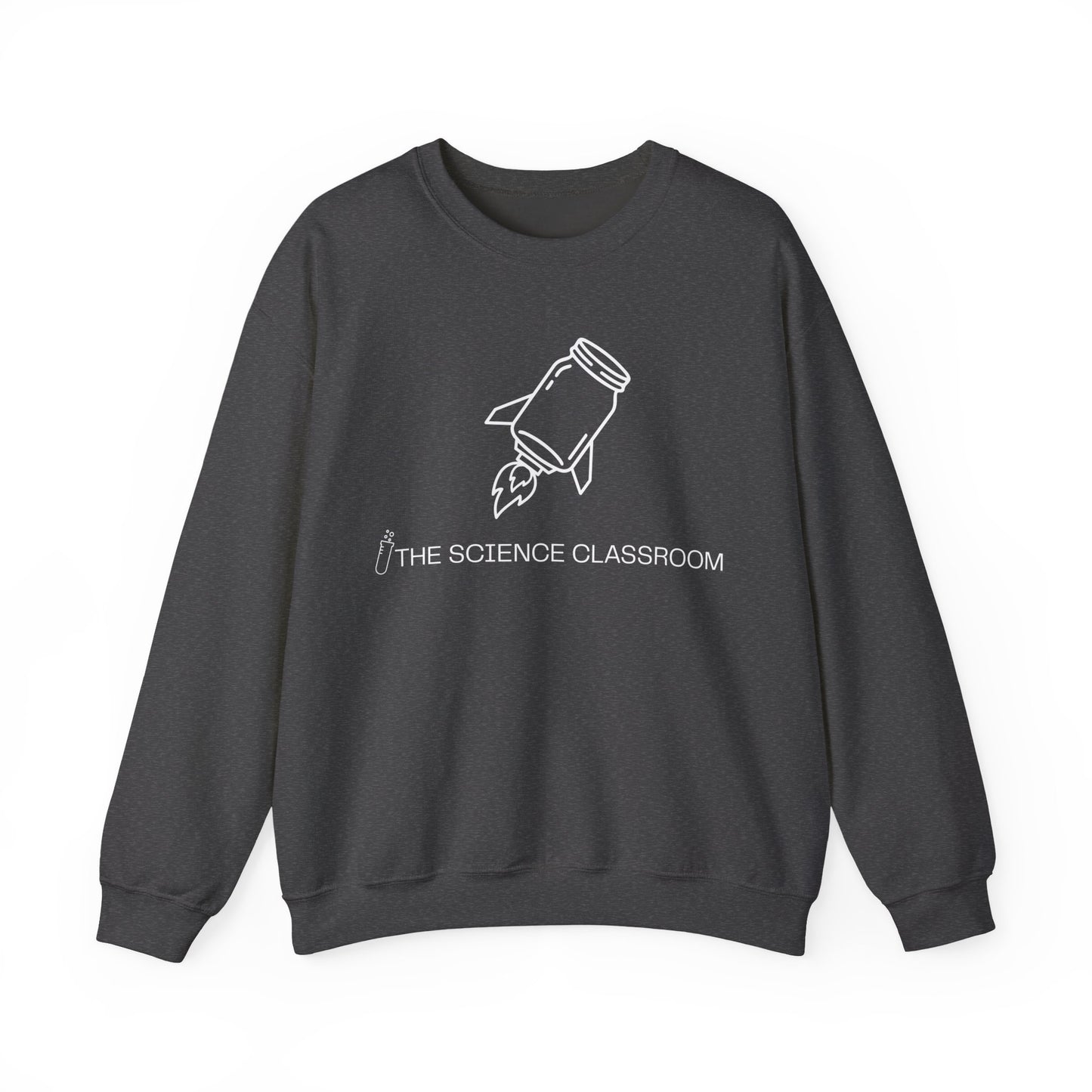 Mason Jar Rocket Crewneck – The Science Classroom