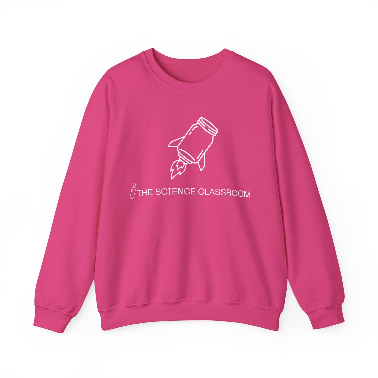Mason Jar Rocket Crewneck – The Science Classroom
