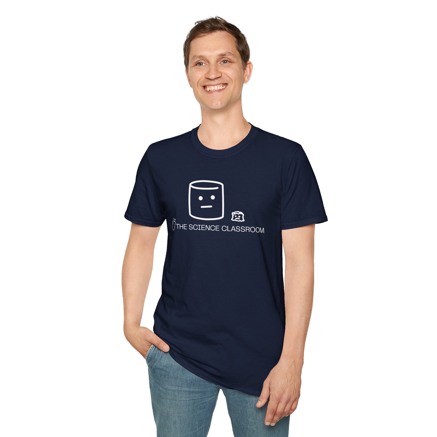 Marshmallow vs Space T-shirt