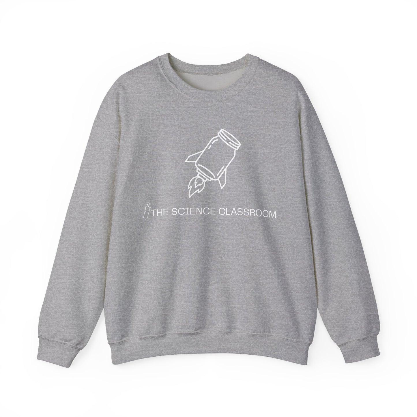 Mason Jar Rocket Crewneck – The Science Classroom