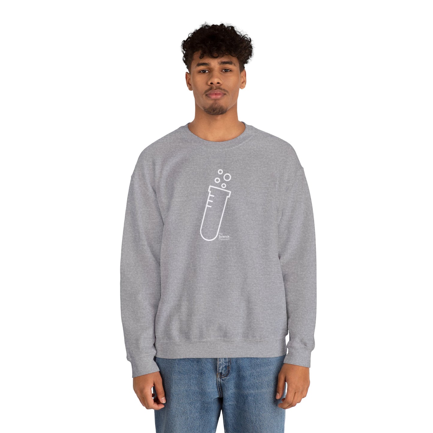 Outline Logo Crewneck | The Science Classroom