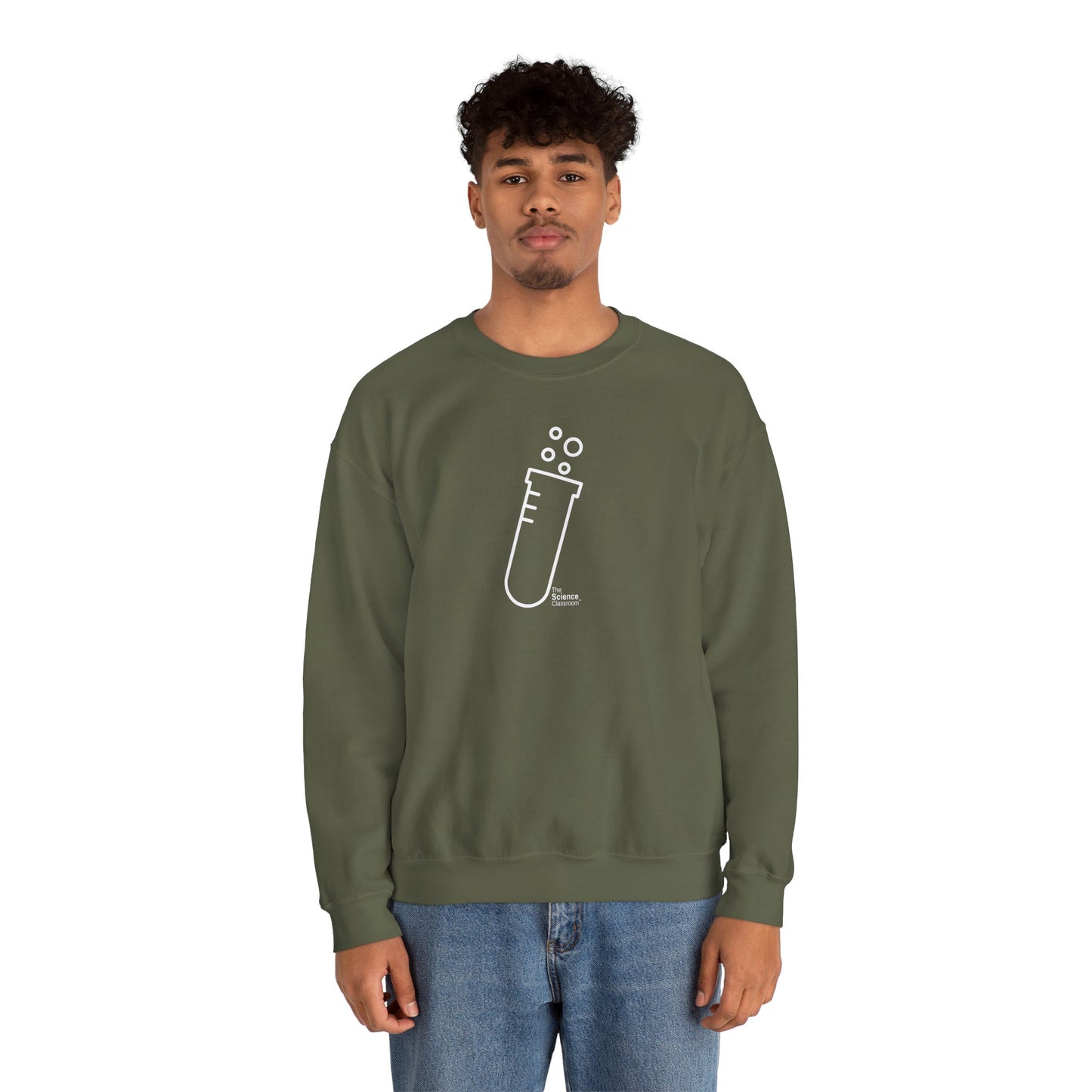 Outline Logo Crewneck | The Science Classroom