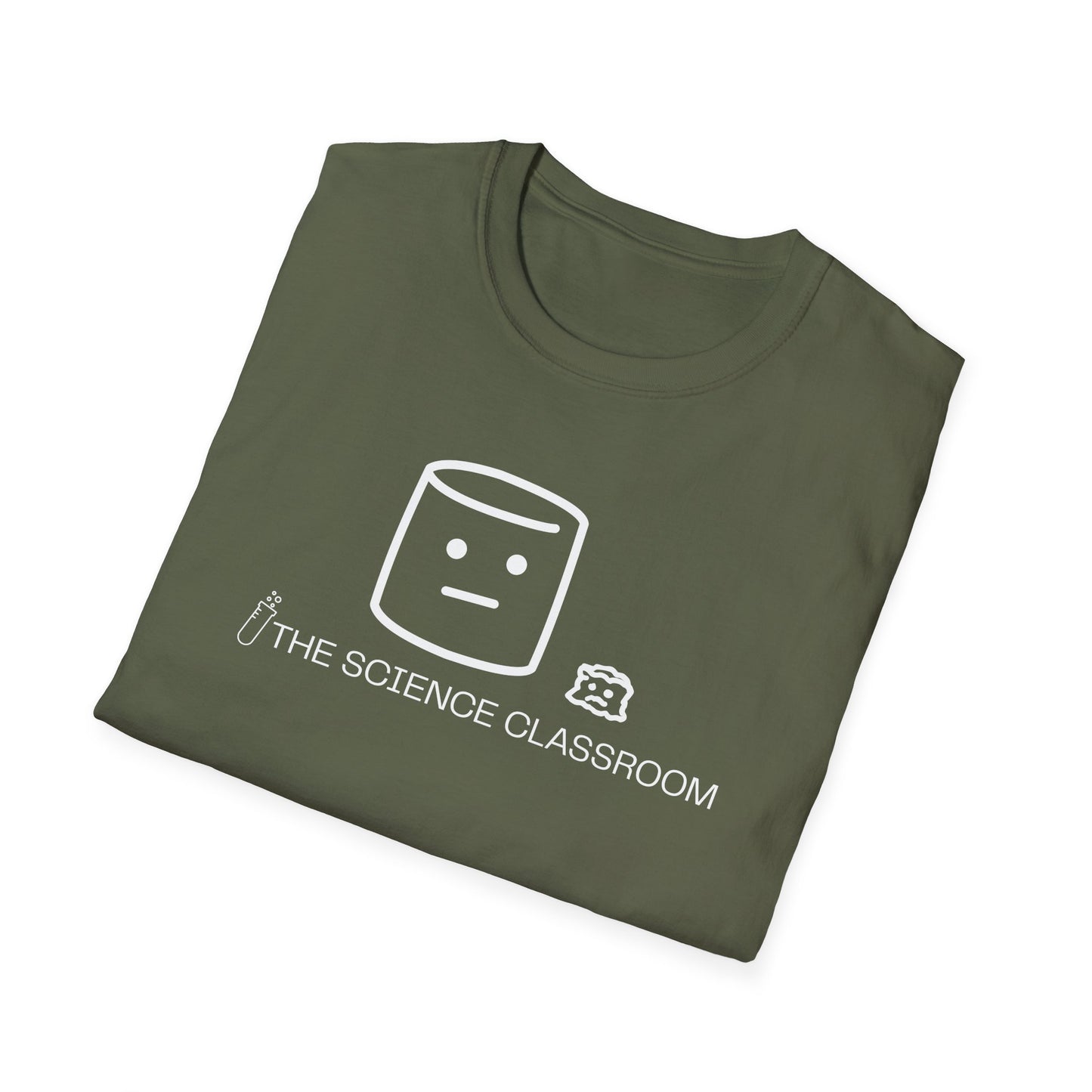 Marshmallow vs Space T-shirt