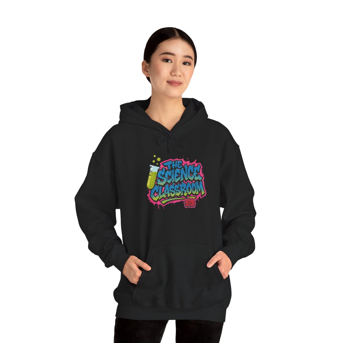 graffiti Science Classroom Hoodie