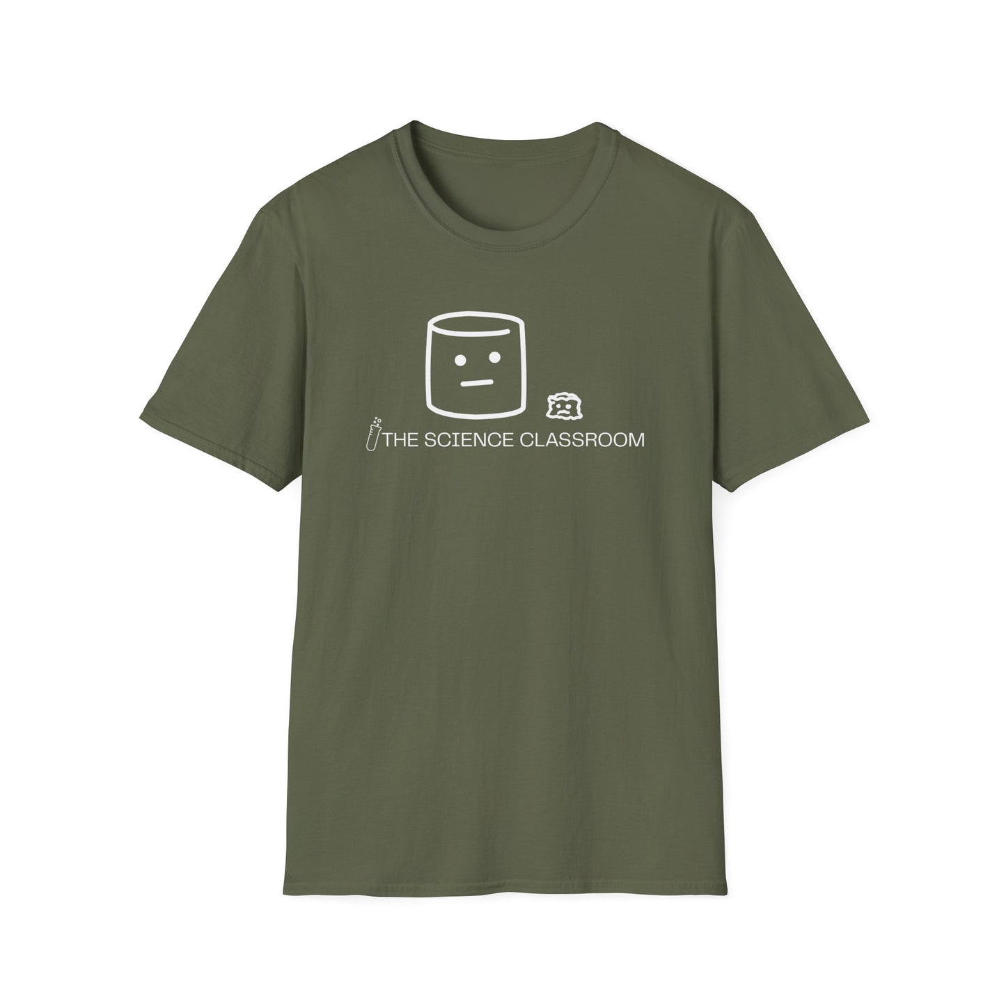 Marshmallow vs Space T-shirt