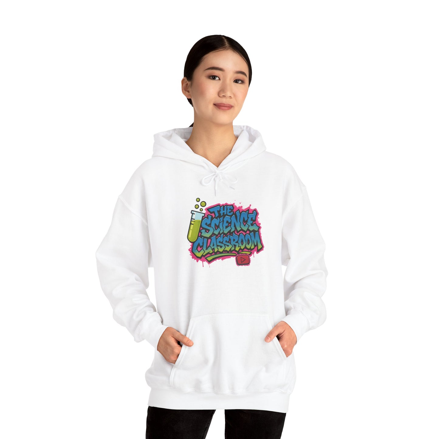 graffiti Science Classroom Hoodie