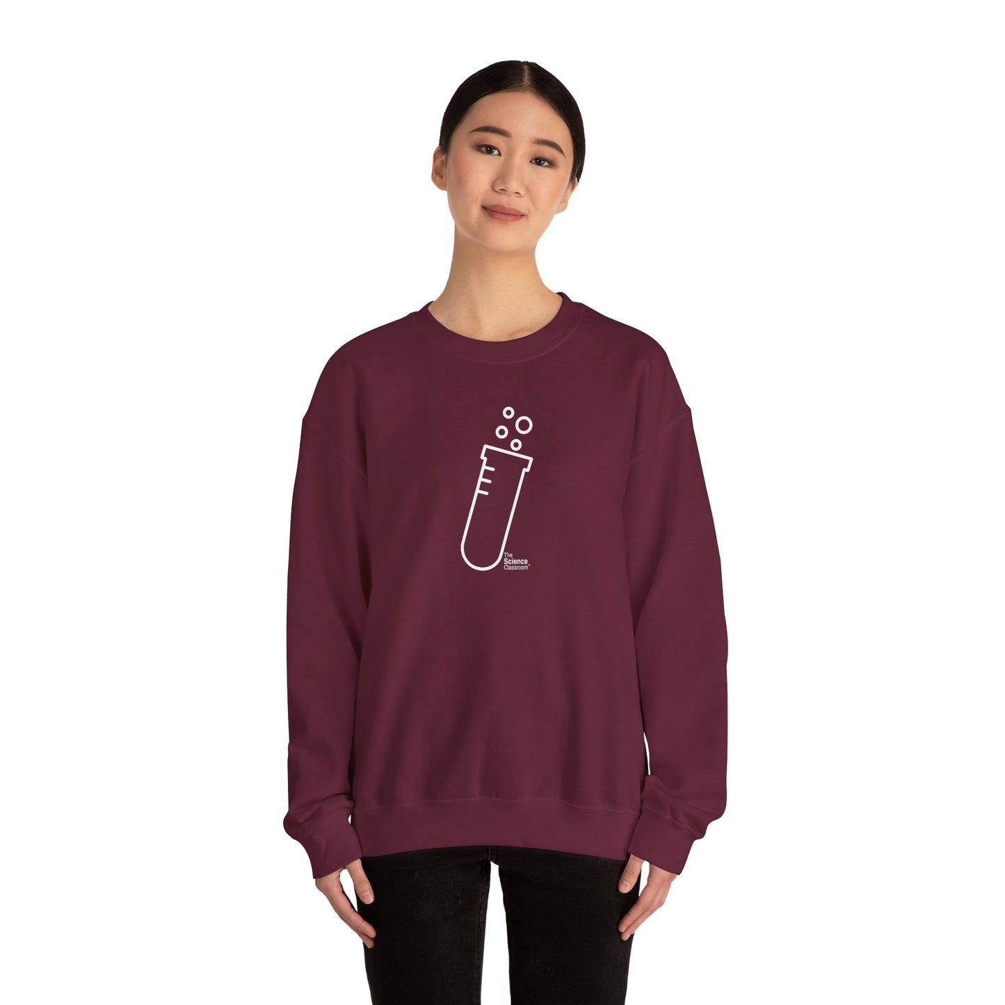 Outline Logo Crewneck | The Science Classroom