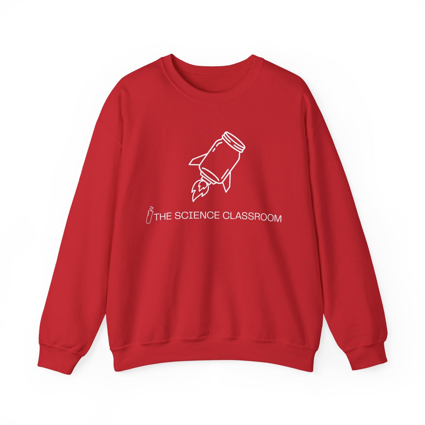 Mason Jar Rocket Crewneck – The Science Classroom