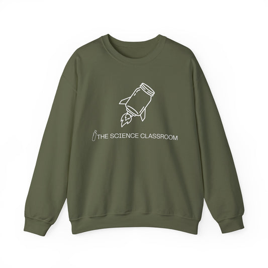 Mason Jar Rocket Crewneck – The Science Classroom