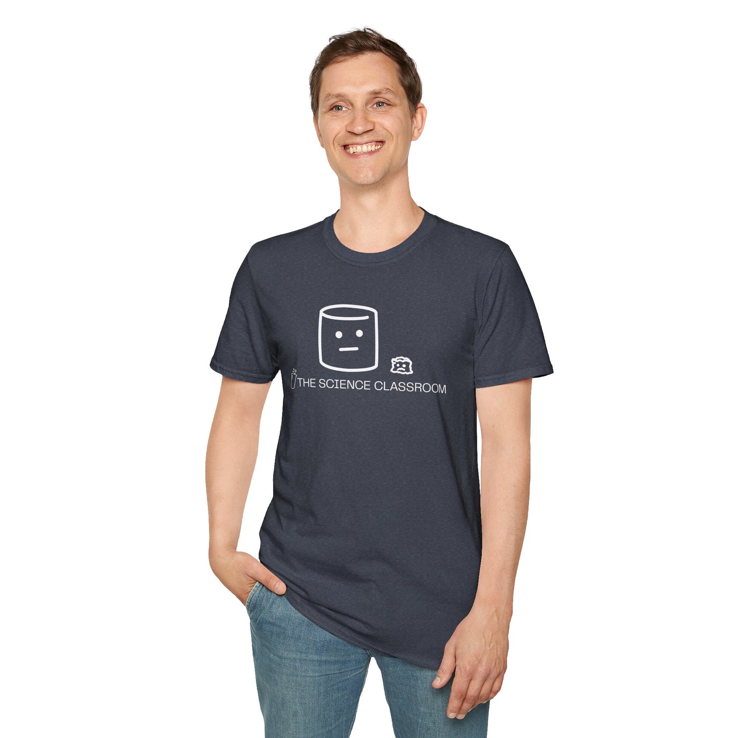 Marshmallow vs Space T-shirt