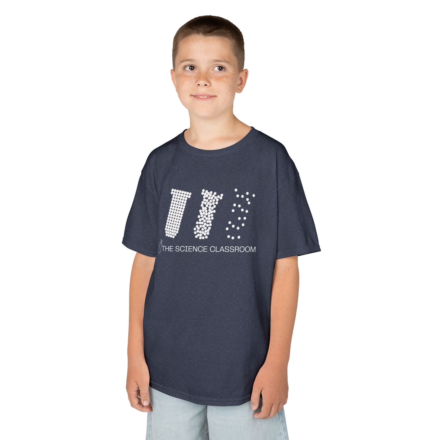 Kids T-Shirt - Science Lab Test Tube Graphic "Young Scientist" Tee
