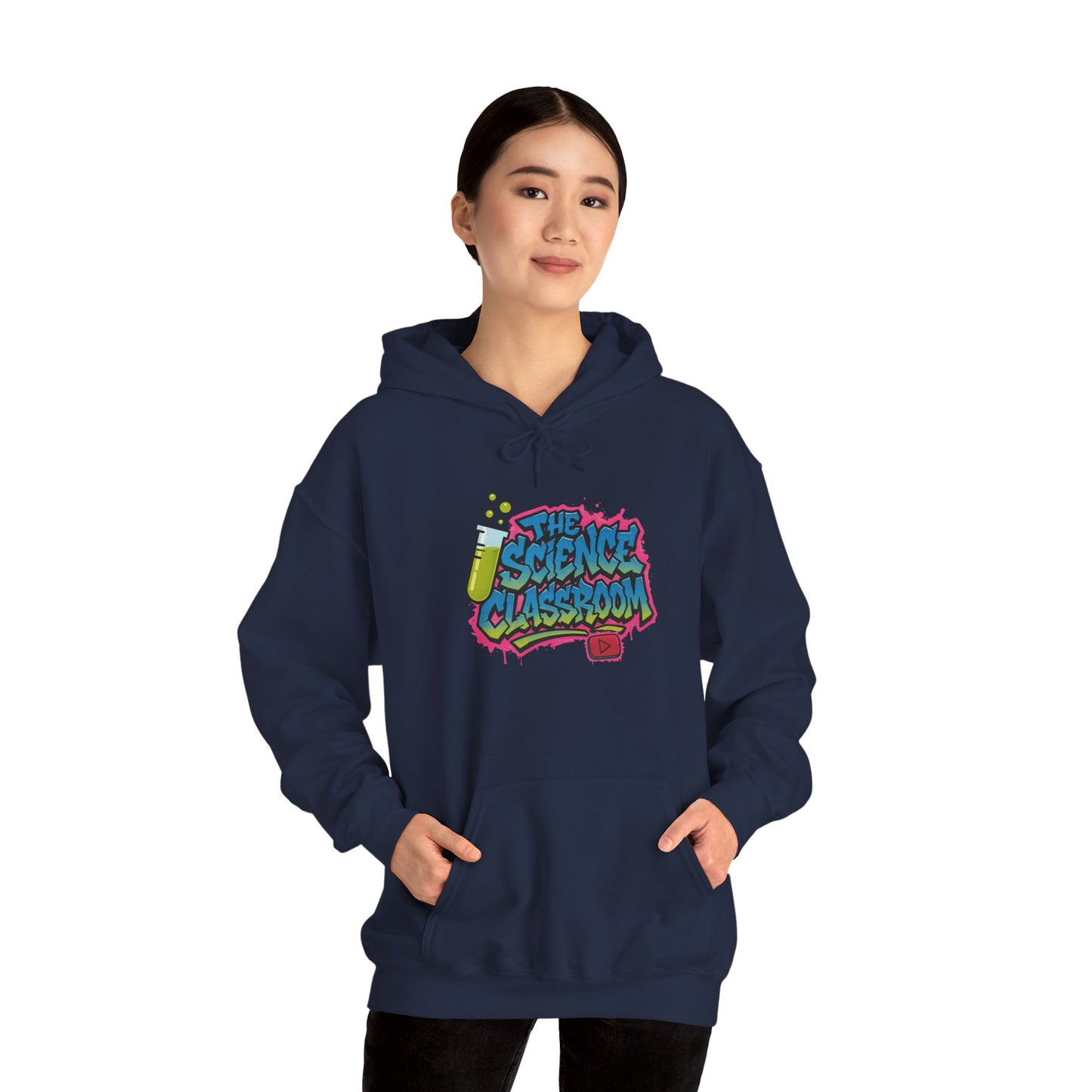 graffiti Science Classroom Hoodie