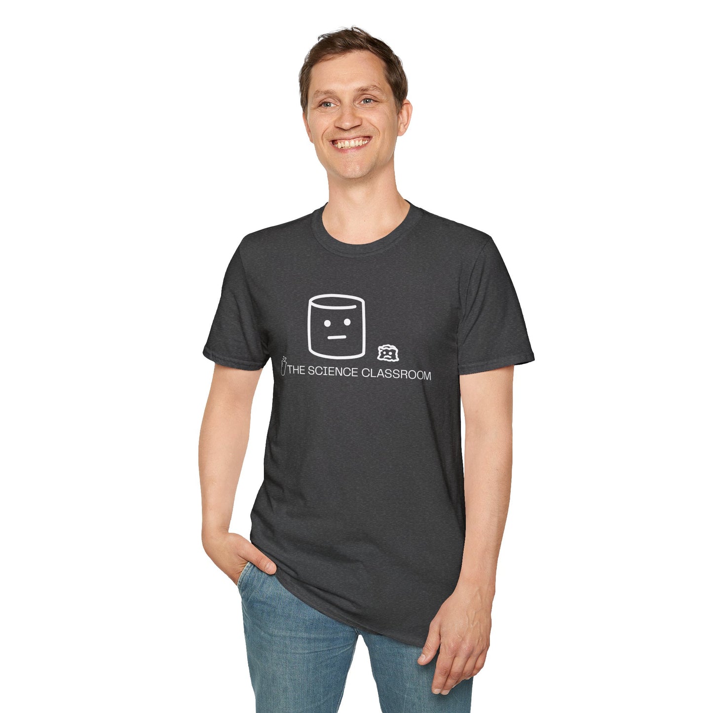 Marshmallow vs Space T-shirt